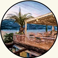 Terrasse Panorama Hotel eden Brenzone