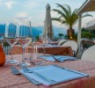    Hotel Eden restaurant on lake Garda